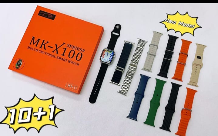 SMART WATCH MK100 ( 10 IN 1 )