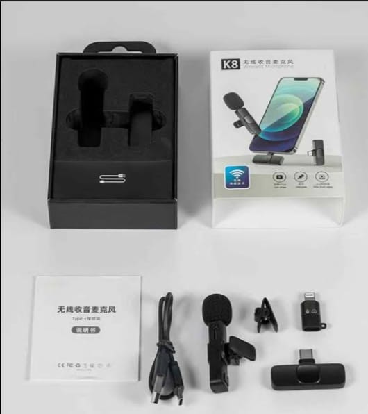 K8 WIRELESS MICROPHONE